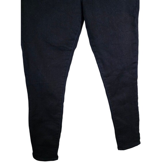 Express Jeans Womens 10R Blue Dark Midrise Skinny Cotton Stretch Denim - Picture 5 of 9